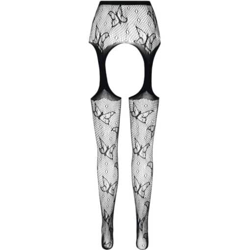 PASSION - ECO COLLECTION BODYSTOCKING ECO S001 ROJO - Imagen 4