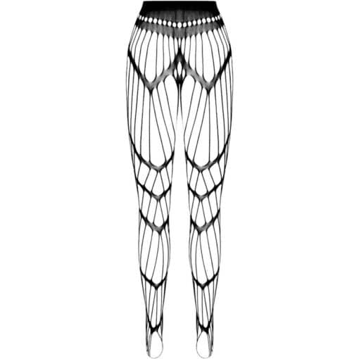 PASSION - ECO COLLECTION BODYSTOCKING ECO S006 NEGRO - Imagen 4