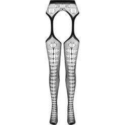 PASSION - ECO COLLECTION BODYSTOCKING ECO S008 NEGRO - piKanteo | Despierta tu lado más piKante