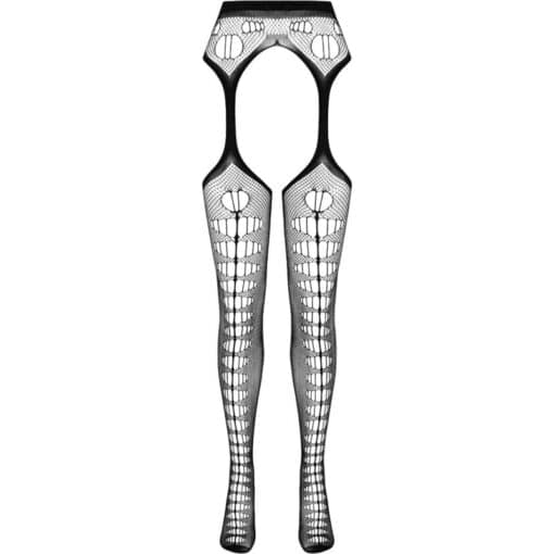 PASSION - ECO COLLECTION BODYSTOCKING ECO S008 NEGRO - Imagen 3