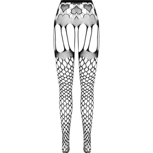 PASSION - ECO COLLECTION BODYSTOCKING ECO S009 NEGRO - Imagen 4