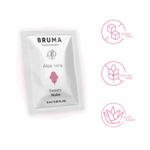 BRUMA - 6 ML GEL DESLIZANTE CON ALOE VERA SABOR A NUBE - Imagen 5