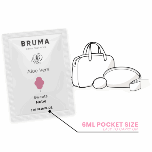 BRUMA - 6 ML GEL DESLIZANTE CON ALOE VERA SABOR A NUBE - Imagen 3
