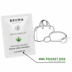 BRUMA - 6 ML GEL DESLIZANTE CON ACEITE DE SEMILLA EFECTO CALOR SABOR CANNABIS - piKanteo | Despierta tu lado más piKante