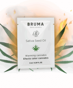 BRUMA - 6 ML GEL DESLIZANTE CON ACEITE DE SEMILLA EFECTO CALOR SABOR CANNABIS