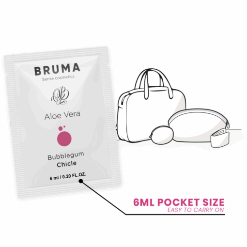 BRUMA - 6 ML GEL DESLIZANTE CON ALOE VERA SABOR A CHICLE - Imagen 5