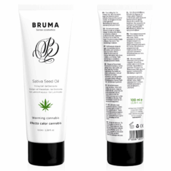BRUMA - GEL DESLIZANTE CON ACEITE DE SEMILLA EFECTO CALOR SABOR CANNABIS 100 ML - piKanteo | Despierta tu lado más piKante