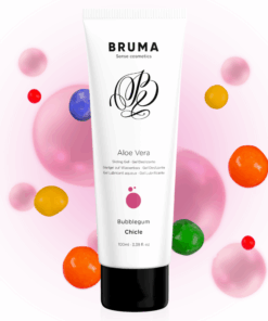 BRUMA - GEL DESLIZANTE CON ALOE VERA SABOR A CHICLE 100 ML