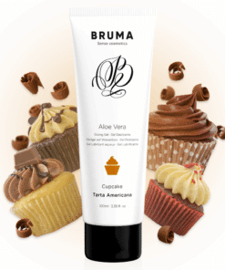 BRUMA - GEL DESLIZANTE CON ALOE VERA SABOR A TARTA AMERICANA 100 ML