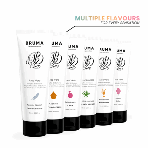 BRUMA - GEL DESLIZANTE CON ALOE VERA SABOR A TARTA AMERICANA 100 ML - Imagen 7