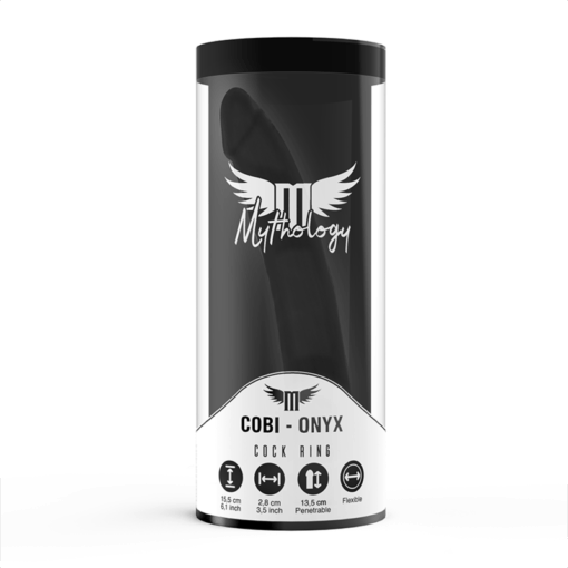 MYTHOLOGY - COBI ONYX ACCOMODATOR ARNÉS PARA DOBLE PENETRACIÓN SILICONA - Imagen 7