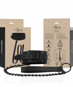INTENSE - FETISH COLLAR DE CUERO VEGANO