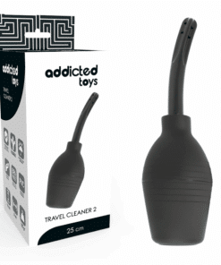 ADDICTED TOYS - SQUEEZE PERA LIMPIEZA ANAL NEGRO