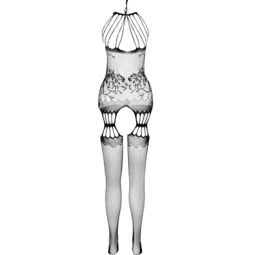 PASSION - BS095 BODYSTOCKING NEGRO TALLA ÚNICA - Imagen 6