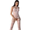 PASSION - BS095 BODYSTOCKING BLANCO TALLA ÚNICA - piKanteo | Despierta tu lado más piKante