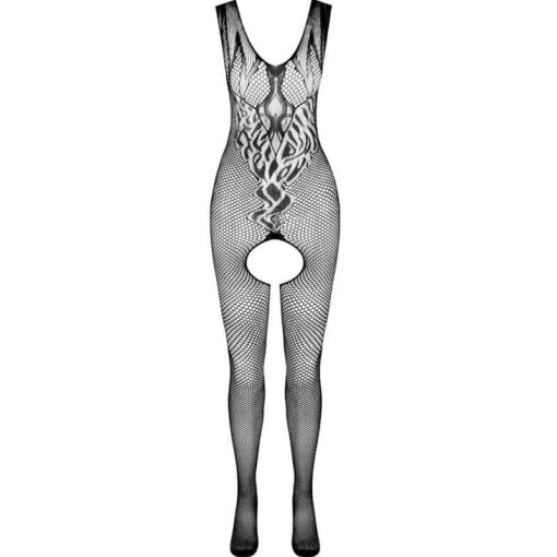PASSION - BS098 BODYSTOCKING NEGRO TALLA ÚNICA - Imagen 5