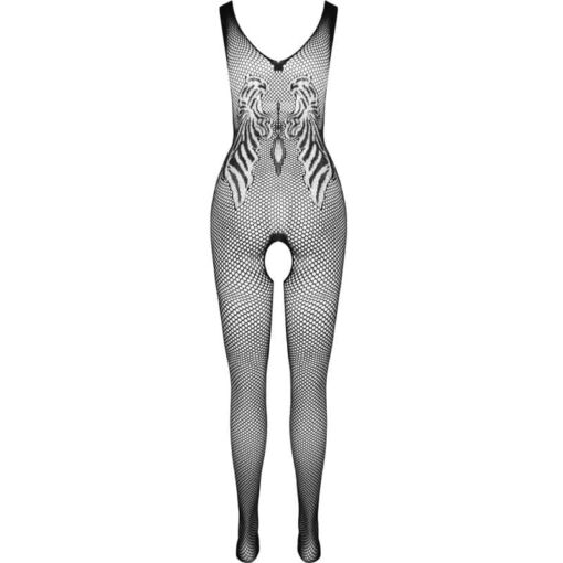 PASSION - BS098 BODYSTOCKING NEGRO TALLA ÚNICA - Imagen 6