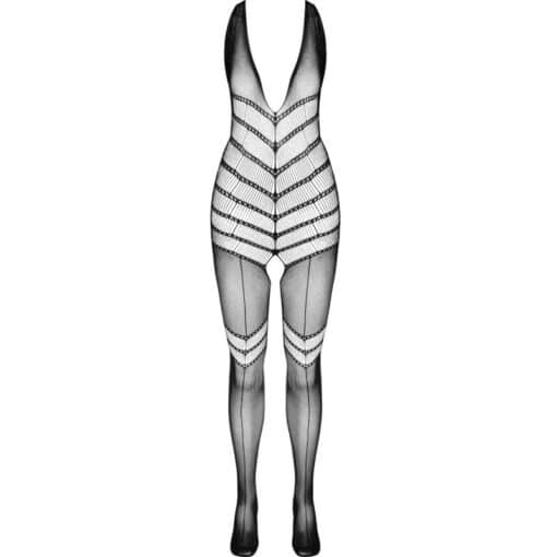 PASSION - BS100 BODYSTOCKING NEGRO TALLA ÚNICA - Imagen 5