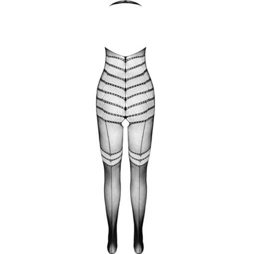 PASSION - BS100 BODYSTOCKING NEGRO TALLA ÚNICA - Imagen 6