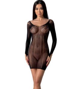 PASSION - BS101 BODYSTOCKING NEGRO TALLA ÚNICA
