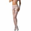 PASSION - S027 MEDIAS CON LIGUERO BLANCO TALLA ÚNICA