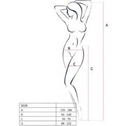 PASSION - S028 MEDIAS CON LIGUERO ROJO TALLA ÚNICA - piKanteo | Despierta tu lado más piKante