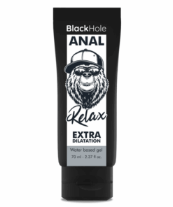 BLACK HOLE - GEL BASE AGUA DILATACIÓN ANAL 70 ML