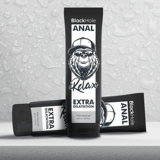BLACK HOLE - GEL BASE AGUA DILATACIÓN ANAL 250 ML - Imagen 6