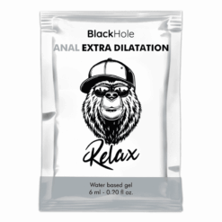 BLACK HOLE - GEL BASE AGUA DILATACIÓN ANAL 6 ML MONODOSIS