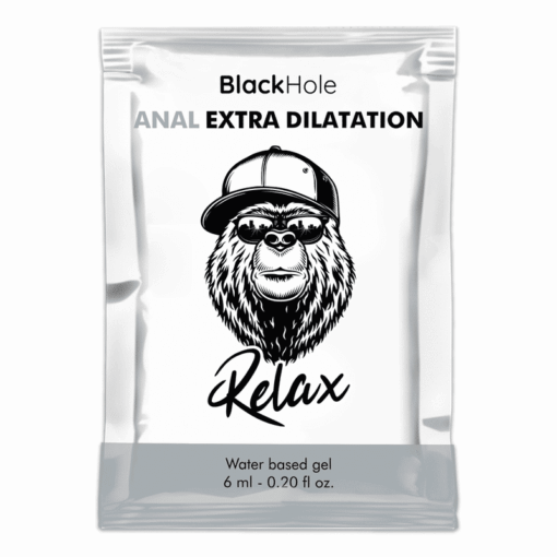 BLACK HOLE - GEL BASE AGUA DILATACIÓN ANAL 6 ML MONODOSIS