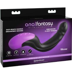 ANAL FANTASY ELITE COLLECTION - MASAJEADOR ANAL HYPER-PULSE PUNTO P - piKanteo | Despierta tu lado más piKante