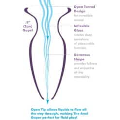 ANAL FANTASY ELITE COLLECTION - DILATADOR ANAL GAPER PARA PRINCIPIANTES CRISTAL TALLA S - piKanteo | Despierta tu lado más piKante