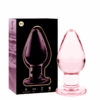 NEBULA SERIES BY IBIZA - MODELO 3 PLUG CRISTAL ROSA 11 CM -O- 5 CM - piKanteo | Despierta tu lado más piKante