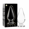 NEBULA SERIES BY IBIZA - MODELO 4 PLUG CRISTAL TRANSPARENTE 11 CM -O- 5 CM - piKanteo | Despierta tu lado más piKante