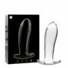 NEBULA SERIES BY IBIZA - MODELO 5 PLUG CRISTAL TRANSPARENTE 12.5 CM -O- 3.5 CM - piKanteo | Despierta tu lado más piKante