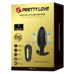PRETTY LOVE - KELLY PLUG ANAL VIBRADOR RECARGABLE NEGRO - piKanteo | Despierta tu lado más piKante