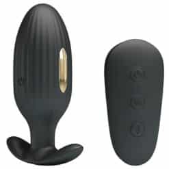 Alternative view of PRETTY LOVE - KELLY PLUG ANAL VIBRADOR RECARGABLE NEGRO