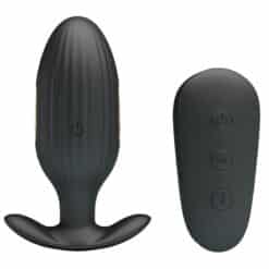 PRETTY LOVE - KELLY PLUG ANAL VIBRADOR RECARGABLE NEGRO - piKanteo | Despierta tu lado más piKante