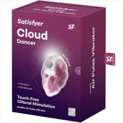 SATISFYER - CLOUD DANCER ROJO VIBRADOR AIR PULSE - piKanteo | Despierta tu lado más piKante
