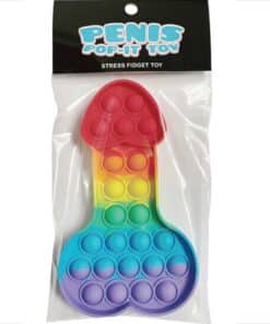 KHEPER GAMES - JUGUETE ANTIESTRES PENIS POP-IT MULTICOLOR