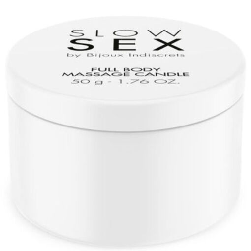 BIJOUX - SLOW SEX VELA DE MASAJE CORPORAL 50 G - Imagen 2