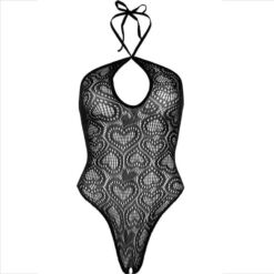 LEG AVENUE - BODY CUELLO HALTER SIN COTURAS NEGRO - piKanteo | Despierta tu lado más piKante