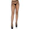 LEG AVENUE - MEDIAS DE RED CROTCHLESS NEGRO