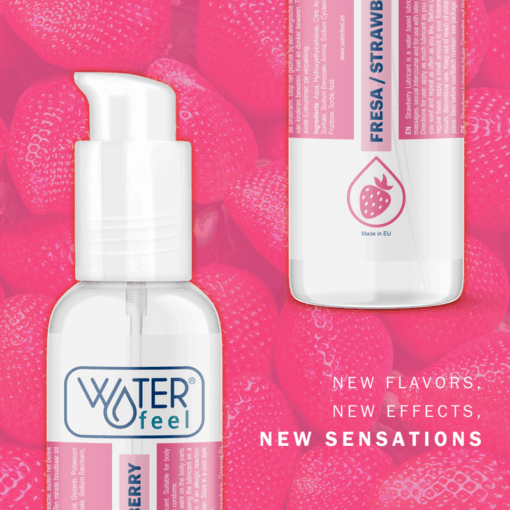 WATERFEEL - LUBRICANTE BASE AGUA FRESA 175 ML - Imagen 6
