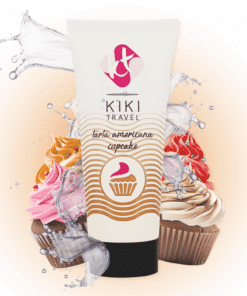 KIKÍ TRAVEL - GEL DESLIZANTE SABOR A TARTA AMERICANA CUPCAKE 50 ML