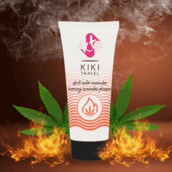 KIKÍ TRAVEL - GEL DESLIZANTE SABOR A CANNABIS EFECTO CALOR INTENSO 50 ML - piKanteo | Despierta tu lado más piKante