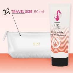 KIKÍ TRAVEL - GEL DESLIZANTE SABOR A CANNABIS EFECTO CALOR INTENSO 50 ML - piKanteo | Despierta tu lado más piKante
