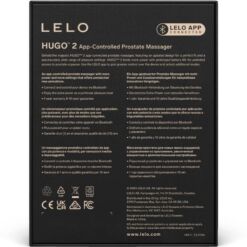 LELO - HUGO 2 MASAJEADOR DE PROSTATA NEGRO - piKanteo | Despierta tu lado más piKante