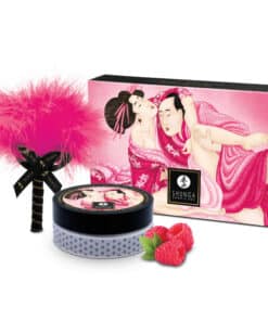 SHUNGA - KIT POLVOS DE MASAJE COMESTIBLE FRAMBUESA