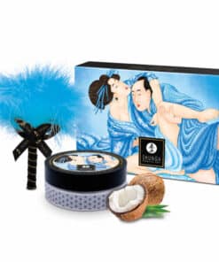 SHUNGA - KIT POLVOS DE MASAJE COMESTIBLE COCO